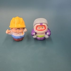 Little Tikes Figures Kosmic Ken Astronaut & Construction Worker